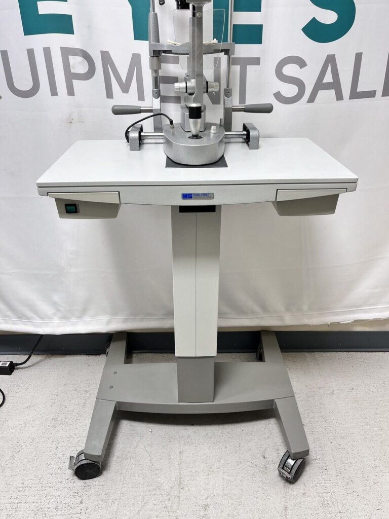 Haag Streit BD 900 Slit Lamp w/ Rolling Table, photo 2