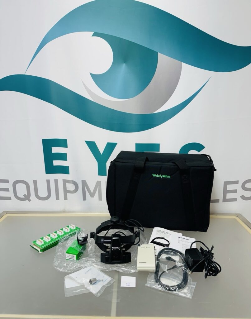 Welch Allyn Indirect 12500 Binocular Ophthalmoscope BIO w/ Carrying Case