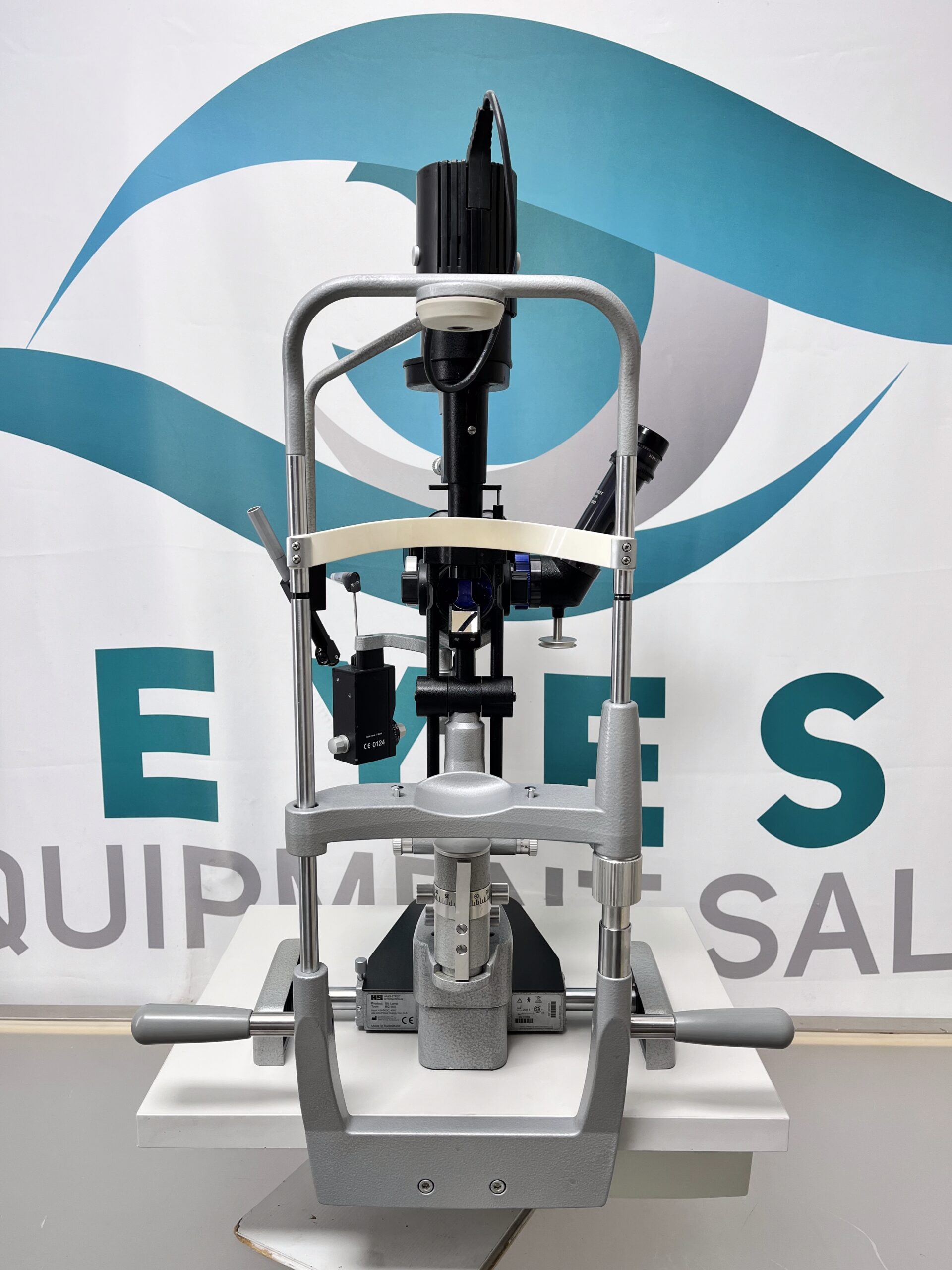 Haag Streit BQ 900 Slit Lamp w/ AT 900 Tonometer, Splitter with Observation Tube - Image 10