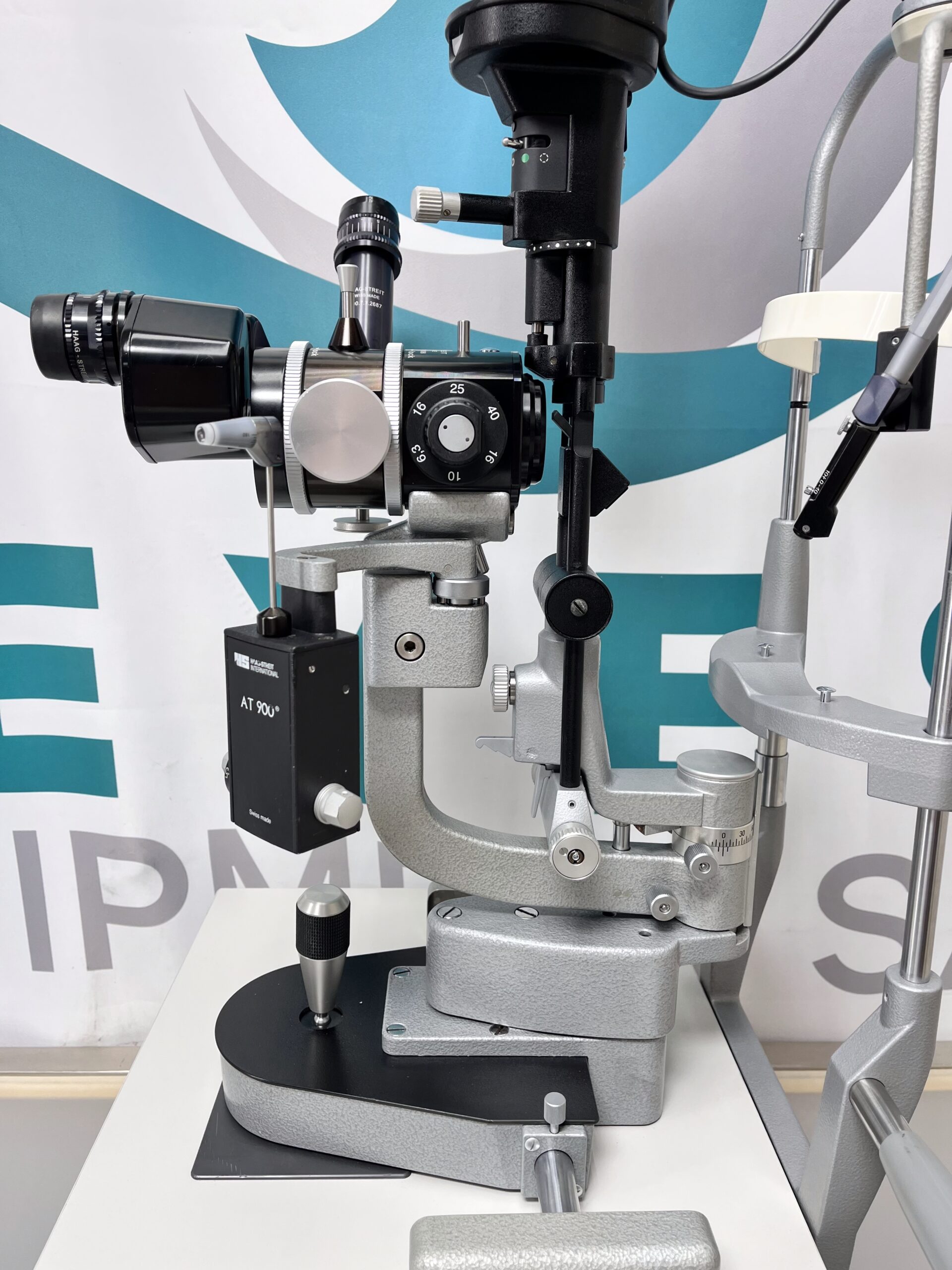 Haag Streit BQ 900 Slit Lamp w/ AT 900 Tonometer, Splitter with Observation Tube - Image 14
