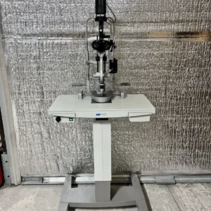 Haag Streit BM 900 Slit Lamp with Haag Streit 900 Tonometer & Rolling Table