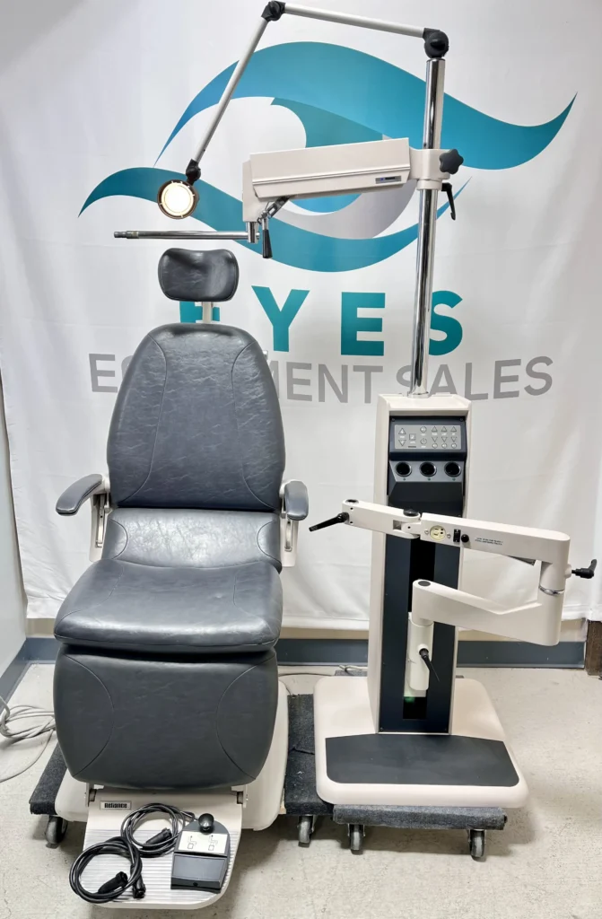 Reliance FXM920L Power Tilt Ophthalmic Manual Exam Chair w/ 7720 Stand