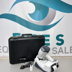 Nidek HandyRef-K Handheld/ Portable Ref/Keratometer with Station, Carrying Case