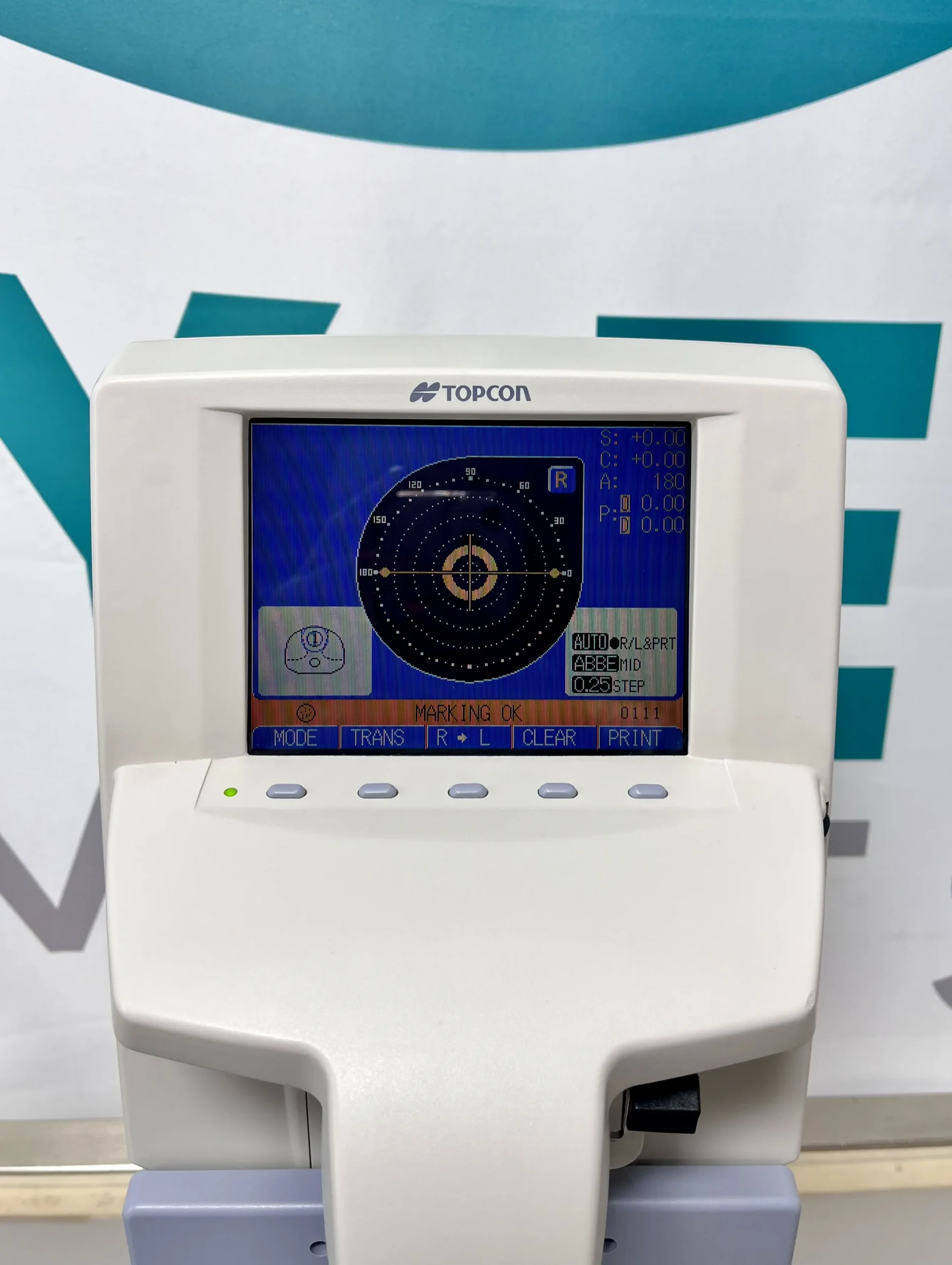 Topcon CL-200 Auto Lensmeter with Built-in Printer - Image 3