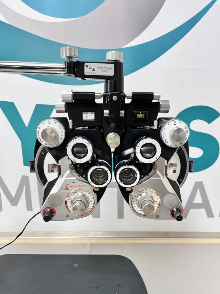 Burton 7500-I AutoCross Minus Cylinder Illuminated Phoropter/ Phoroptor, photo 2