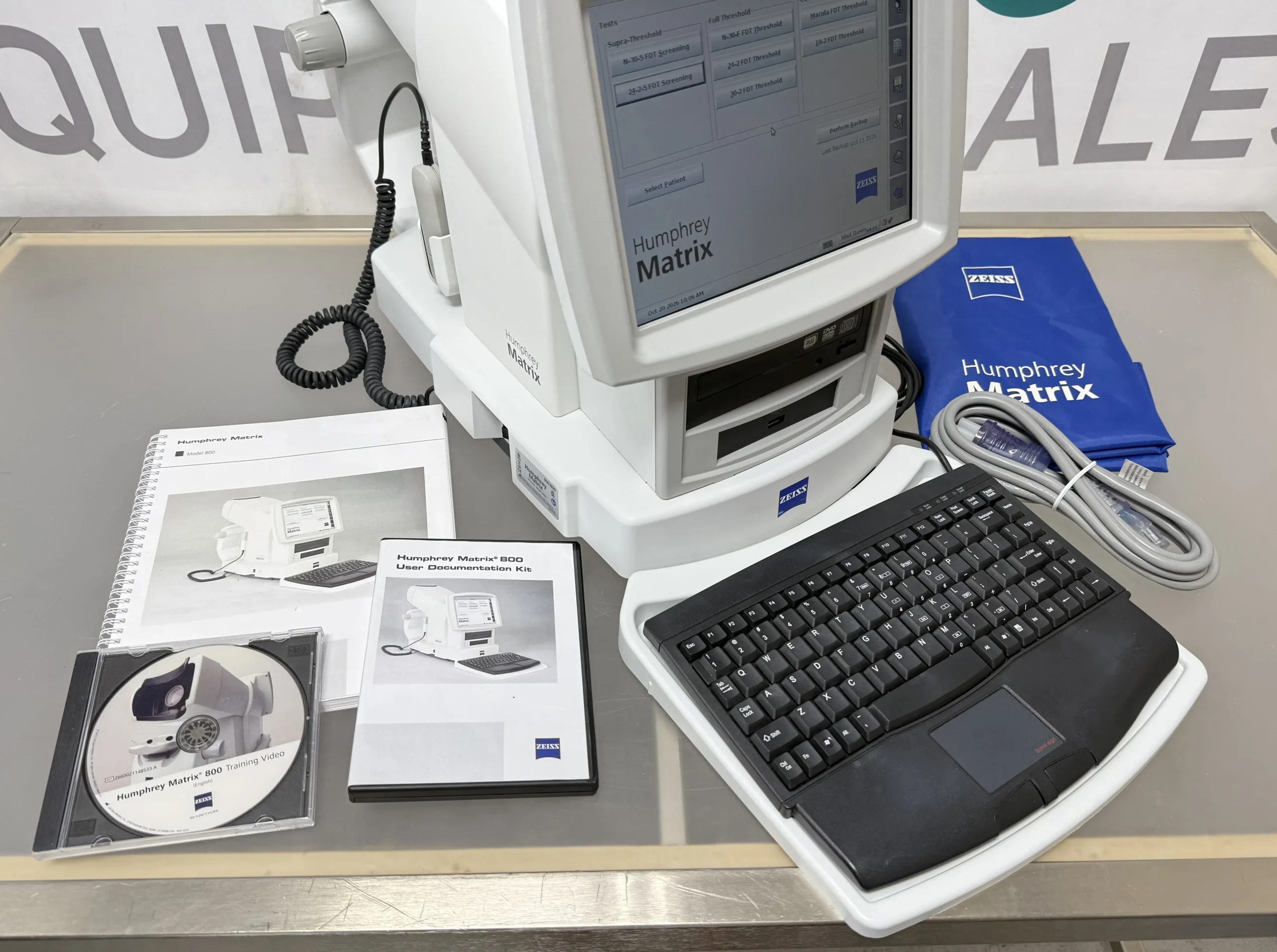 Zeiss Humphrey Matrix 800 Visual Field Analyzer w/ Chinrest - Image 2