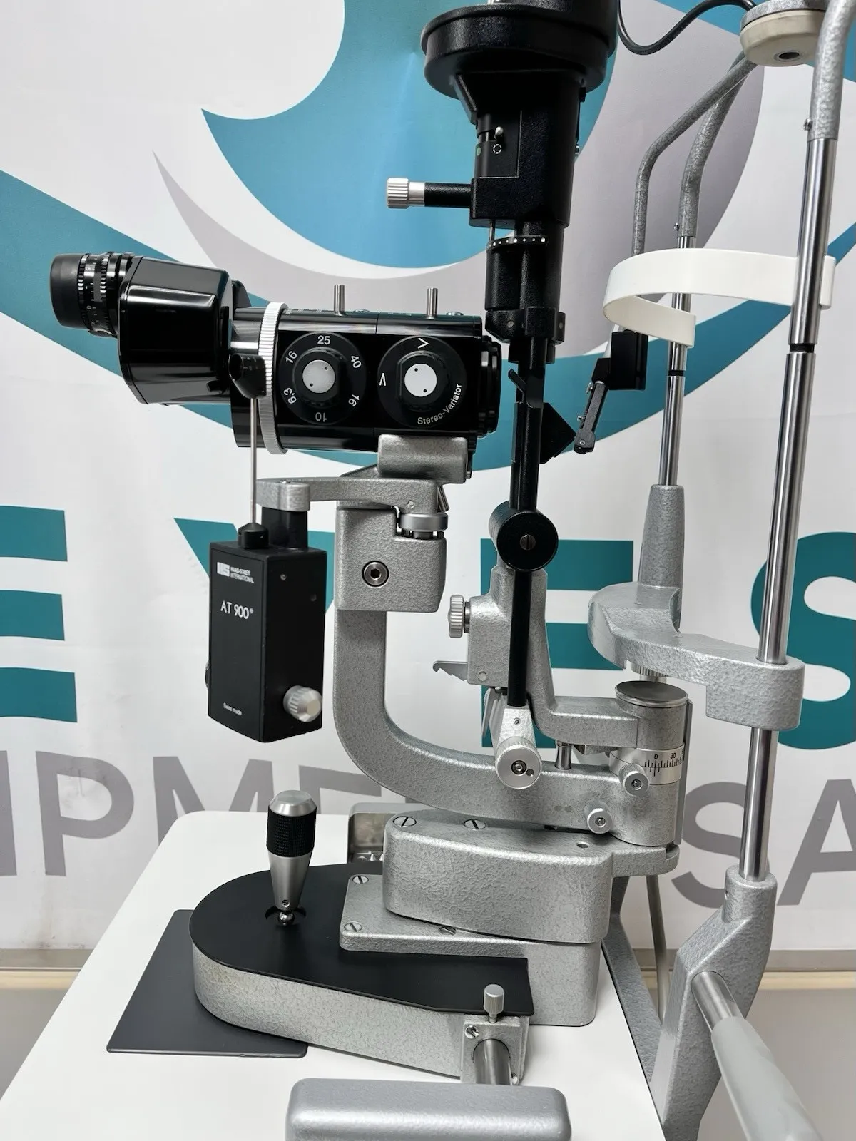 Haag Streit BQ 900 Slit Lamp w/ AT 900 Tonometer, Stereo-Variator Splitter - Image 6