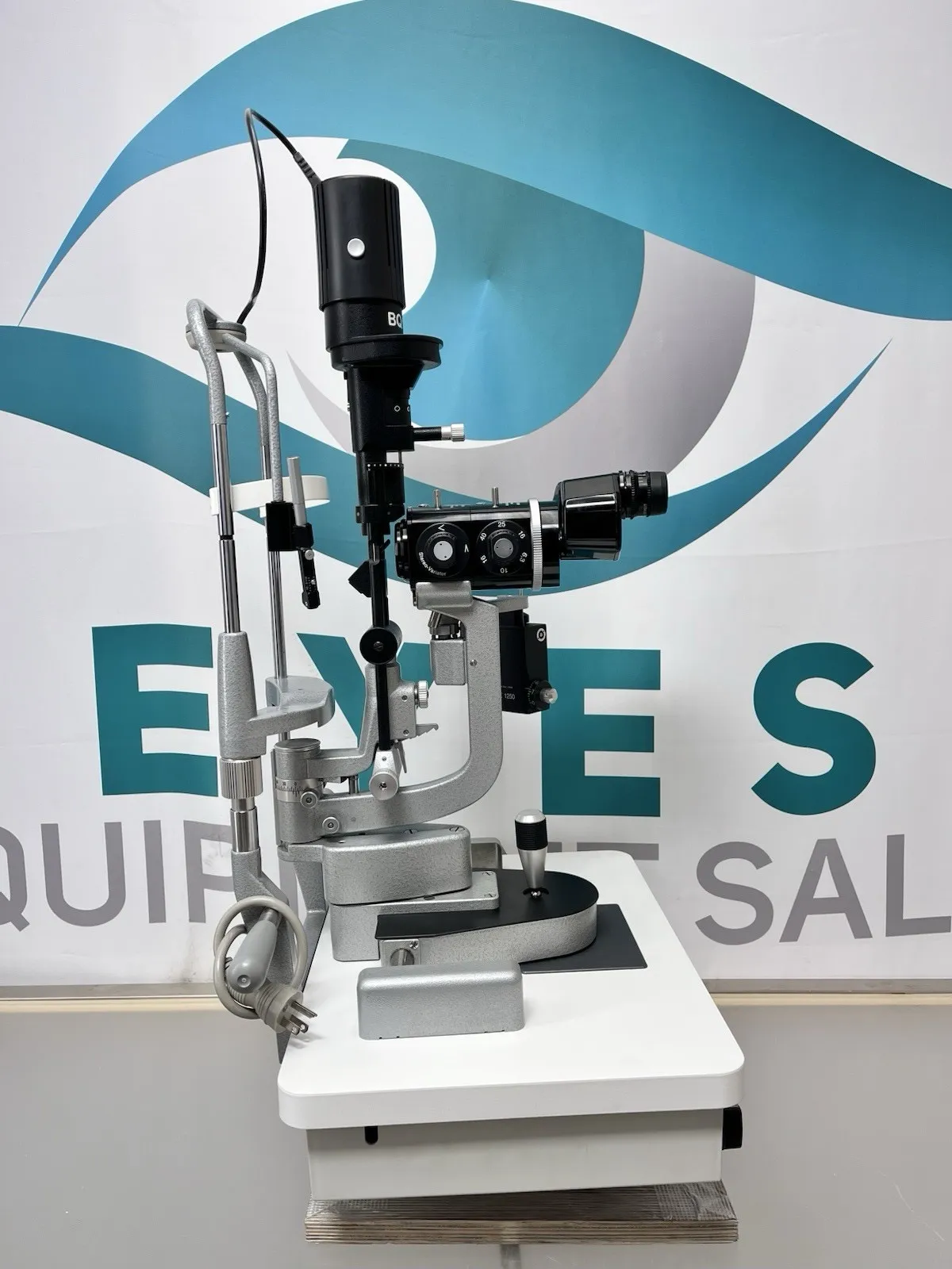 Haag Streit BQ 900 Slit Lamp w/ AT 900 Tonometer, Stereo-Variator Splitter - Image 10